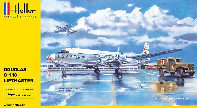 Load image into Gallery viewer, Heller 1/72 Douglas C-118 Liftmaster - Kit