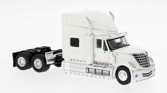 Brekina HO 2010 International Lonestar Sleeper-Cab Semi Tractor - White