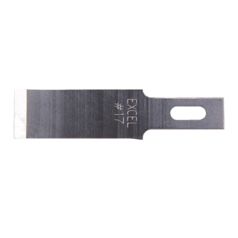 Load image into Gallery viewer, Excel Light Duty Replacement Blades (Fit K1 K3 K17 K18 K30 & K40 Handles) - #17 Small Chisel pkg(5) Carded