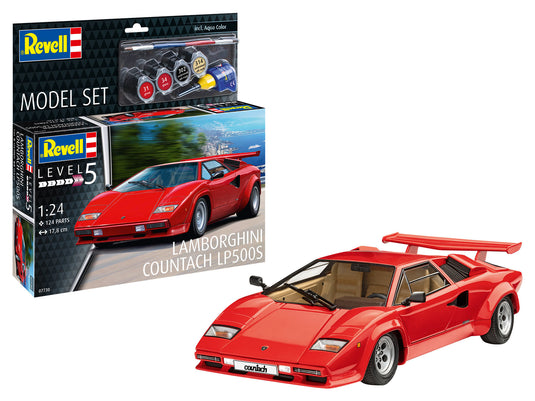 Revell Germany 1/24 Lamborghini Countach - Model Set