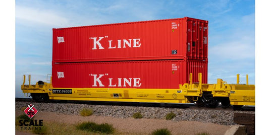 ScaleTrains Operator HO 40’ Modern Angled Container - K Line