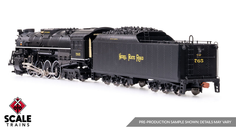 Load image into Gallery viewer, Fox Valley HO 2-8-4 Berkshire Steam w/DCC & Sound - Nickel Plate Road (Excursion Mid-2009+) : #765