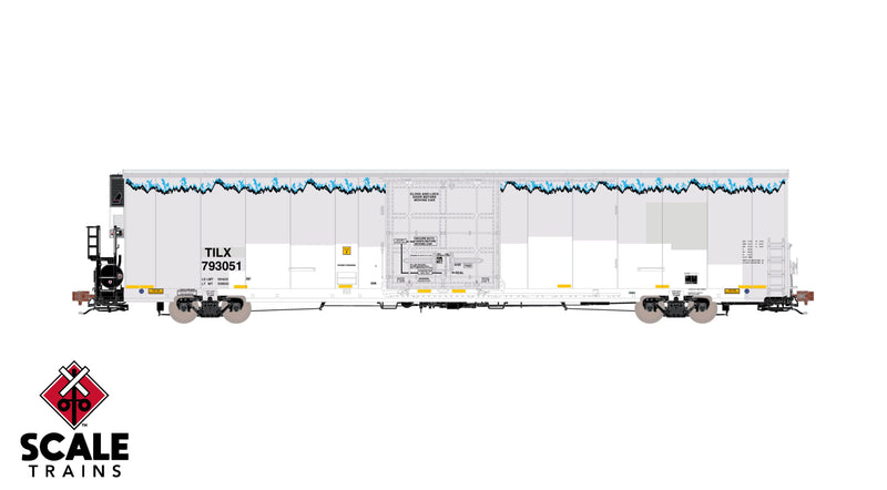 Chargez l'image dans la visionneuse de la galerie, ScaleTrains Rivet Counter HO Trinity 82' 7883 Mechanical Reefer - TILX/ex-BNSF