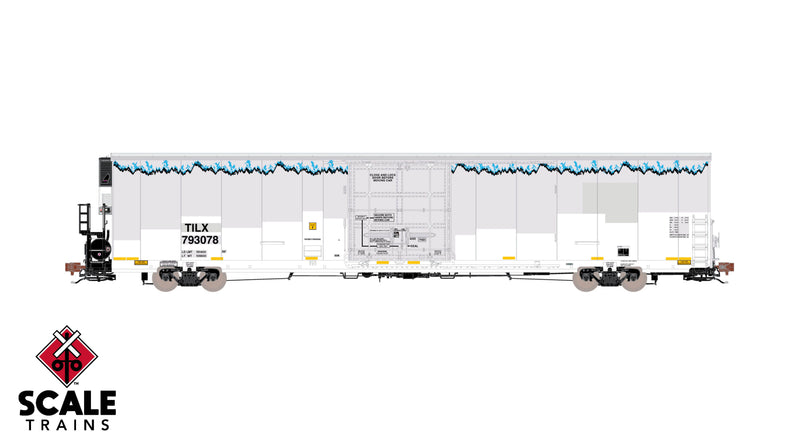 Chargez l'image dans la visionneuse de la galerie, ScaleTrains Rivet Counter HO Trinity 82' 7883 Mechanical Reefer - TILX/ex-BNSF
