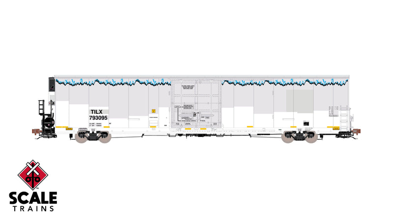 Chargez l'image dans la visionneuse de la galerie, ScaleTrains Rivet Counter HO Trinity 82' 7883 Mechanical Reefer - TILX/ex-BNSF