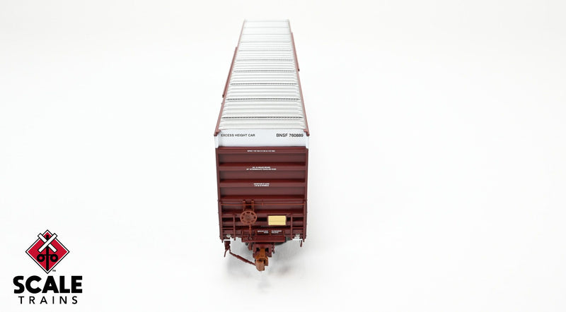 Chargez l'image dans la visionneuse de la galerie, ScaleTrains Rivet Counter HO Trinity 60' 7500 8' Double-Plug-Door High-Cube Boxcar - BNSF