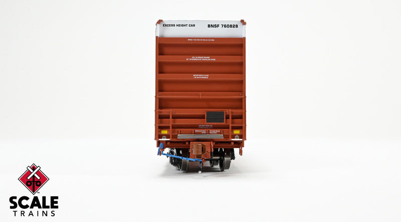 Chargez l'image dans la visionneuse de la galerie, ScaleTrains Rivet Counter HO Trinity 60' 7500 8' Double-Plug-Door High-Cube Boxcar - BNSF (Patched)