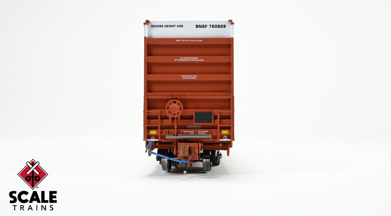 Chargez l'image dans la visionneuse de la galerie, ScaleTrains Rivet Counter HO Trinity 60' 7500 8' Double-Plug-Door High-Cube Boxcar - BNSF (Patched)