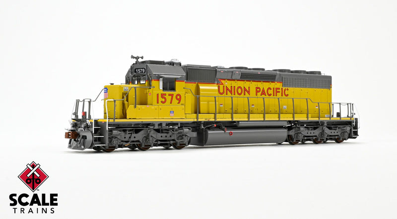 Chargez l'image dans la visionneuse de la galerie, ScaleTrains Rivet Counter HO EMD SD40-2 w/DCC & Sound 88" Nose - Union Pacific