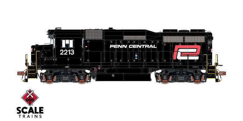 Chargez l'image dans la visionneuse de la galerie, ScaleTrains Rivet Counter HO EMD GP30 w/DCC & Sound - Penn Central