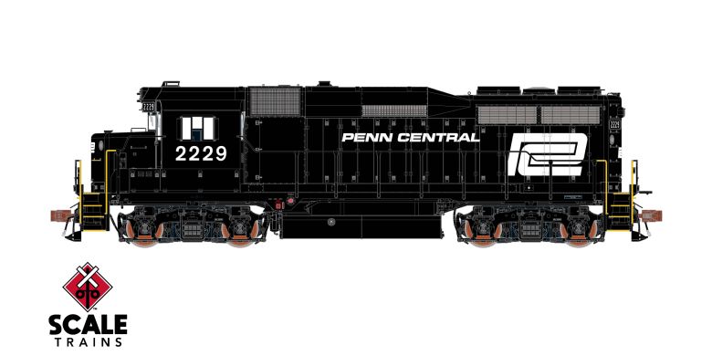 Chargez l'image dans la visionneuse de la galerie, ScaleTrains Rivet Counter HO EMD GP30 w/DCC & Sound - Penn Central