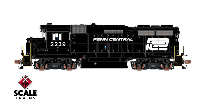 Chargez l'image dans la visionneuse de la galerie, ScaleTrains Rivet Counter HO EMD GP30 w/DCC & Sound - Penn Central