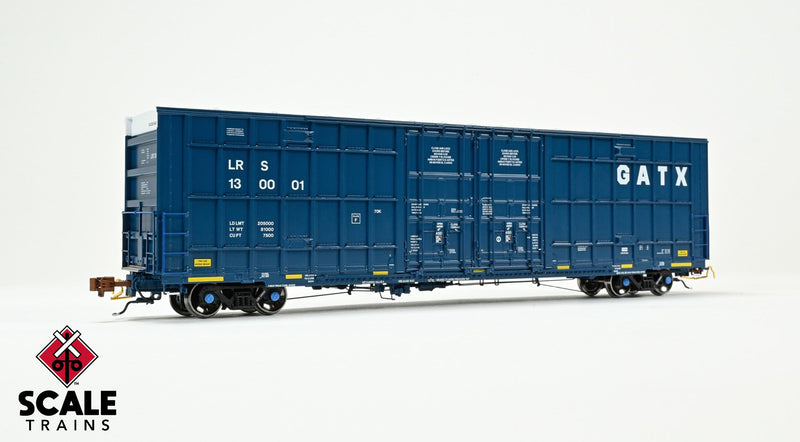 Chargez l'image dans la visionneuse de la galerie, ScaleTrains Rivet Counter HO Trinity 60' 7500 8' Double-Plug-Door High-Cube Boxcar - GATX