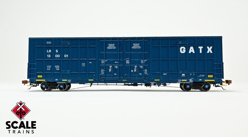Chargez l'image dans la visionneuse de la galerie, ScaleTrains Rivet Counter HO Trinity 60' 7500 8' Double-Plug-Door High-Cube Boxcar - GATX