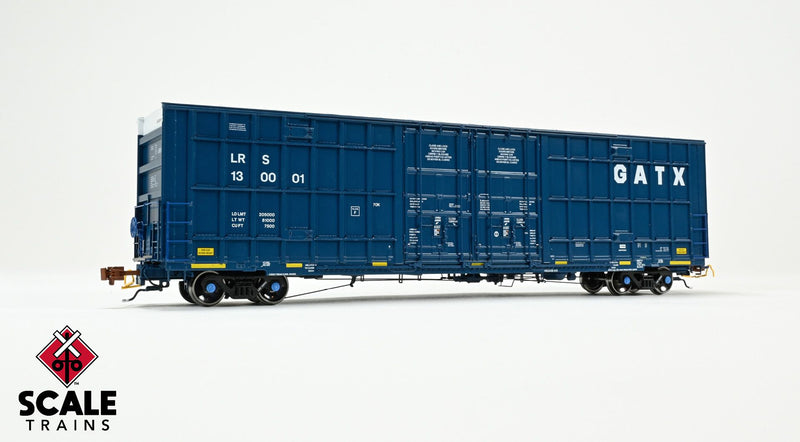 Chargez l'image dans la visionneuse de la galerie, ScaleTrains Rivet Counter HO Trinity 60' 7500 8' Double-Plug-Door High-Cube Boxcar - GATX