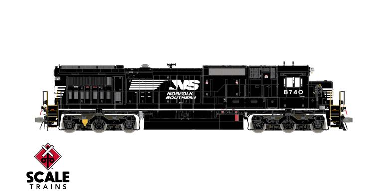 Chargez l'image dans la visionneuse de la galerie, ScaleTrains Rivet Counter HO – Locomotive GE Dash 8-40C DCC et son – Norfolk Southern (Horsehead)