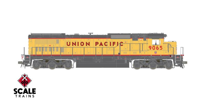 Chargez l'image dans la visionneuse de la galerie, ScaleTrains Rivet Counter HO – Locomotive GE Dash 8-40C DCC et son – Union Pacific