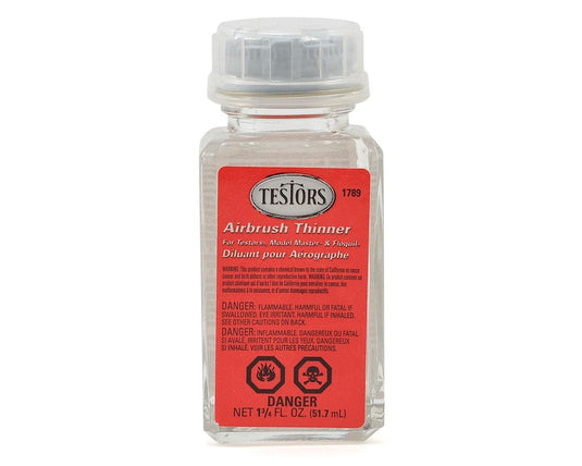 Testor Airbrush Thinner - 1-3/4oz  51.8mL