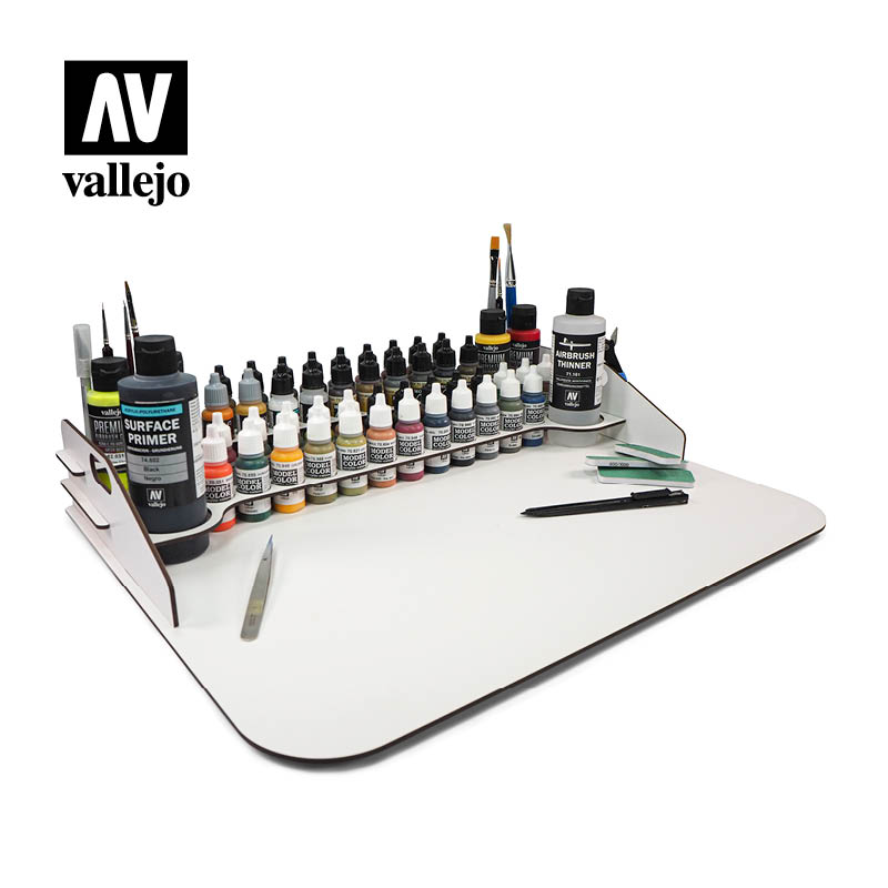 Chargez l'image dans la visionneuse de la galerie, Vallejo Paint display and work station 50 x 37 cm