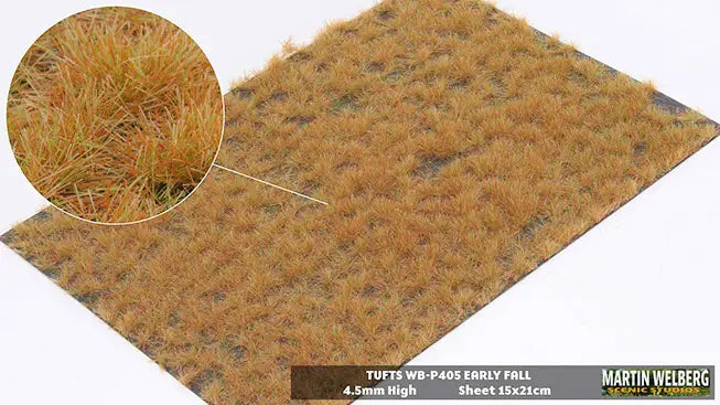 Chargez l'image dans la visionneuse de la galerie, Martin Welberg – Touffes d'herbe (Tufts) – 4,5 mm / Début d'automne (Early Fall) (440-P405)