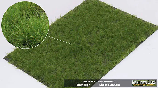 Chargez l'image dans la visionneuse de la galerie, Martin Welberg – Touffes d'herbe (Tufts) – 6 mm / Été (Summer) (440-P602)