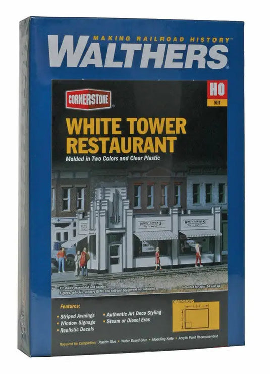 Walthers Cornerstone HO White Tower Restaurant - Kit