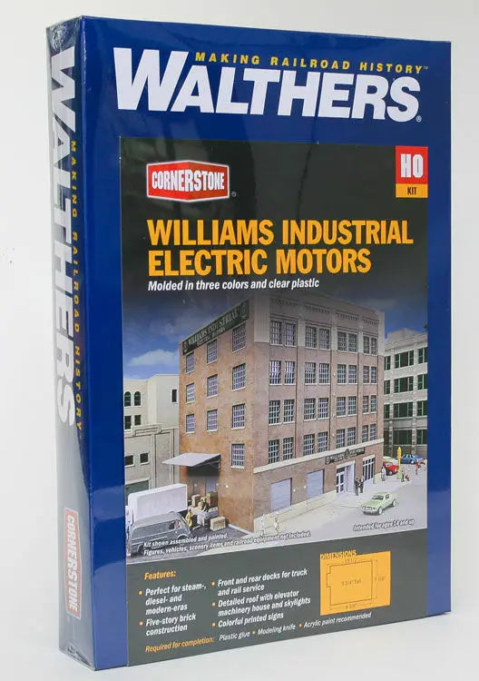 Walthers Cornerstone HO Williams Industrial Electric Motors - Kit