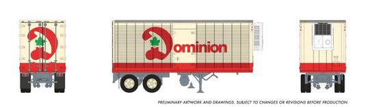 Rapido Trains HO – Remorque Can-Car 26 pi