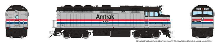 Rapido HO – EMD F40PH Amtrak Phase III