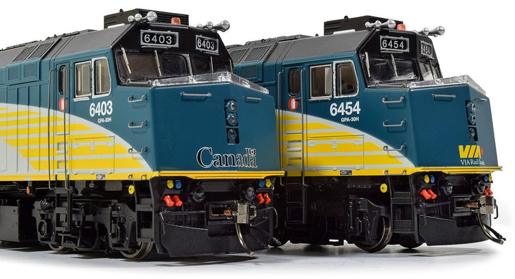 Rapido HO – Locomotive VIA F40PH-2D reconstruite