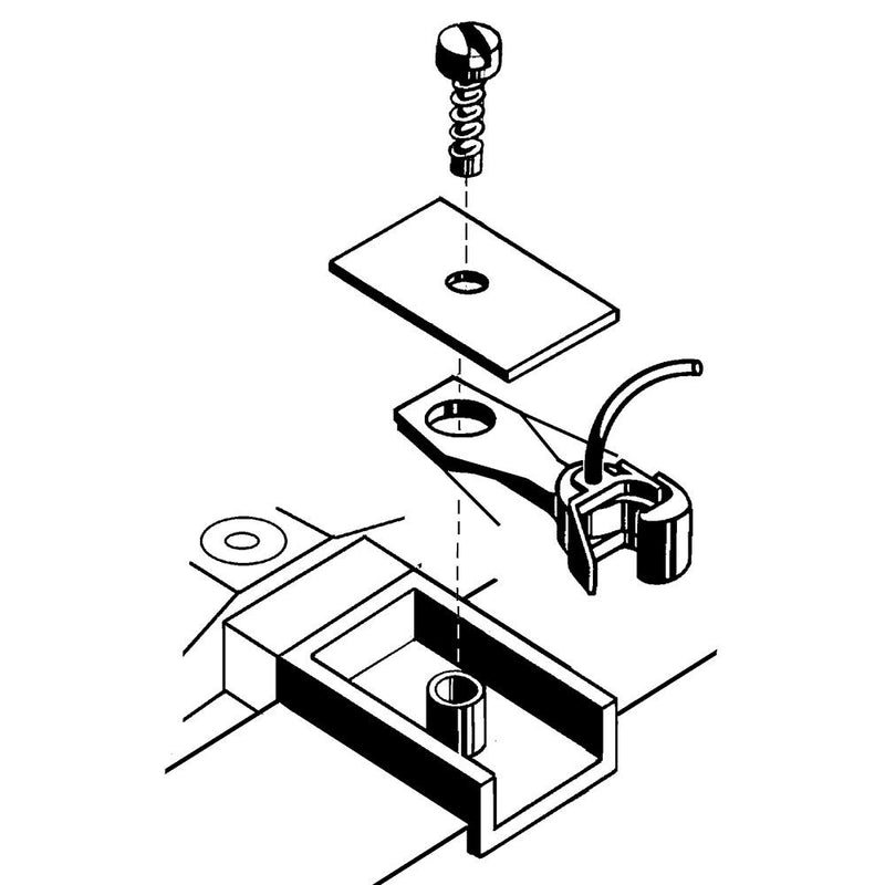 Chargez l'image dans la visionneuse de la galerie, Kadee #118 SF Shelf Metal Coupler Medium (19/64") Centershank - 2 Pair (For passenger loco)
