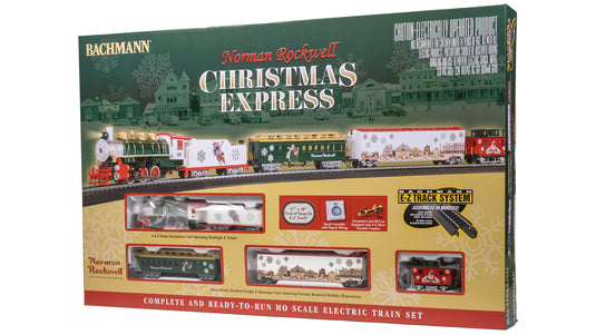 Bachmann HO – Coffret de train Norman Rockwell Christmas Express (160-774)