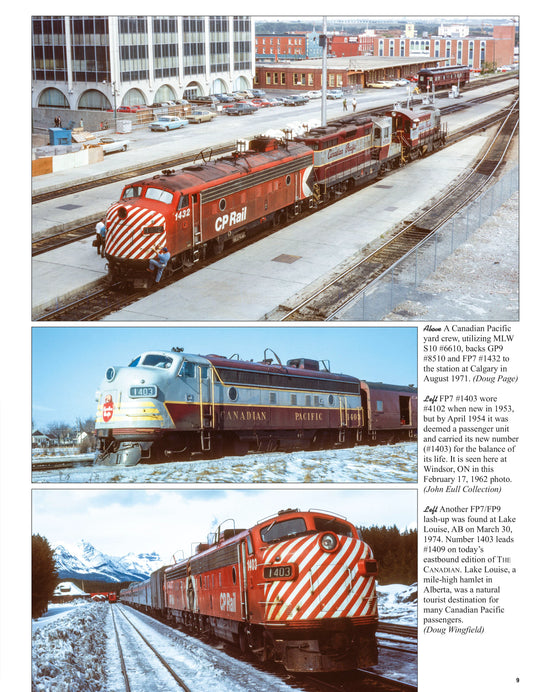 Morning Sun Books - Canadian Pacific Power In Color Vol.3 Covered Wagons - Hardcover 128 Pages All Color