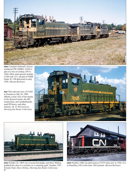 Morning Sun Books - Canadian National Power In Color Vol.4 Switchers