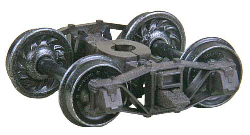 Kadee HO Arch Bar Self-Centering HGC Leaf-Spring Caboose Trucks - Code 110 (.110