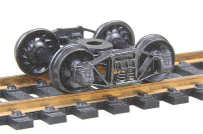 Kadee HO Arch Bar Fully Sprung Metal Trucks - Code 110 (.110