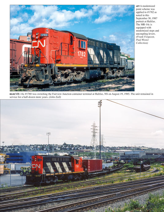 Morning Sun Books - Canadian National Power In Color Vol.2 First Generation MLW and CLC Roadswitchers - Hardcover 128 Pages All Color