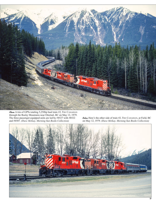 Morning Sun Books - Canadian Pacific Power In Color Vol.2 First Generation Roadswitcher - Hardcover 128 Pages All Color