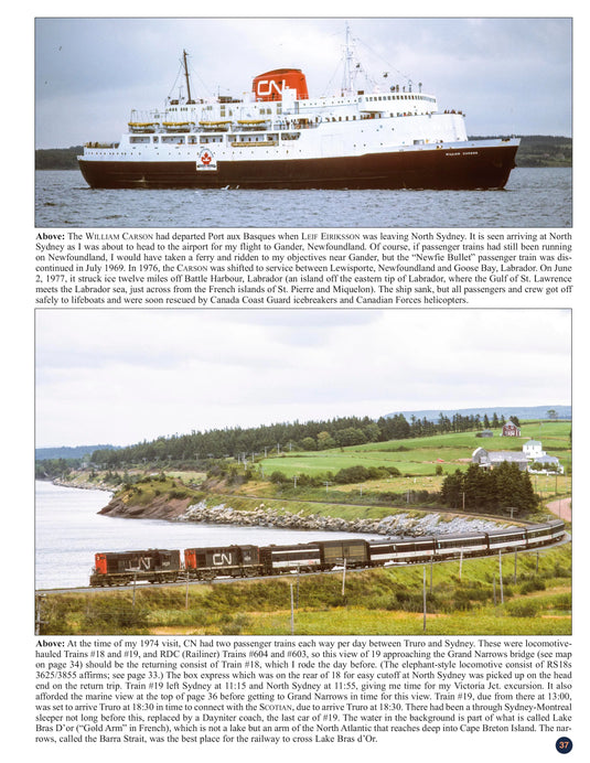 Morning Sun Books - The Railroad Photography of Jerry A. Pinkepank Book 1: New England & Atlantic Canada 1962-1982 - Hardcover 128 Pages All Color