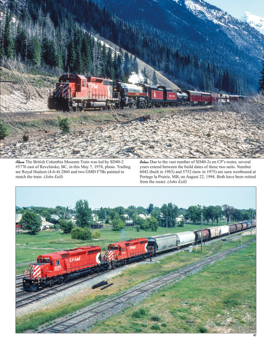 Morning Sun Books - Canadian Pacific Power In Color Vol.4 Modern Six-Axle Road Power - Hardcover 128 Pages All Color