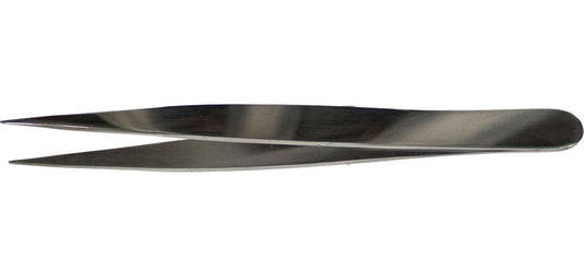 Excel Stainless Steel Tweezers - 4-3/4 Sharp Pointed
