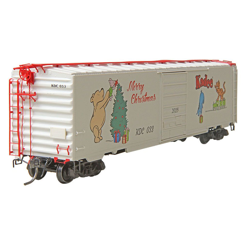 Load image into Gallery viewer, Kadee HO 50&#39; PS-1 Boxcar - Winnie-the-Pooh and Friends 2025 Christmas Car - KDC #033

