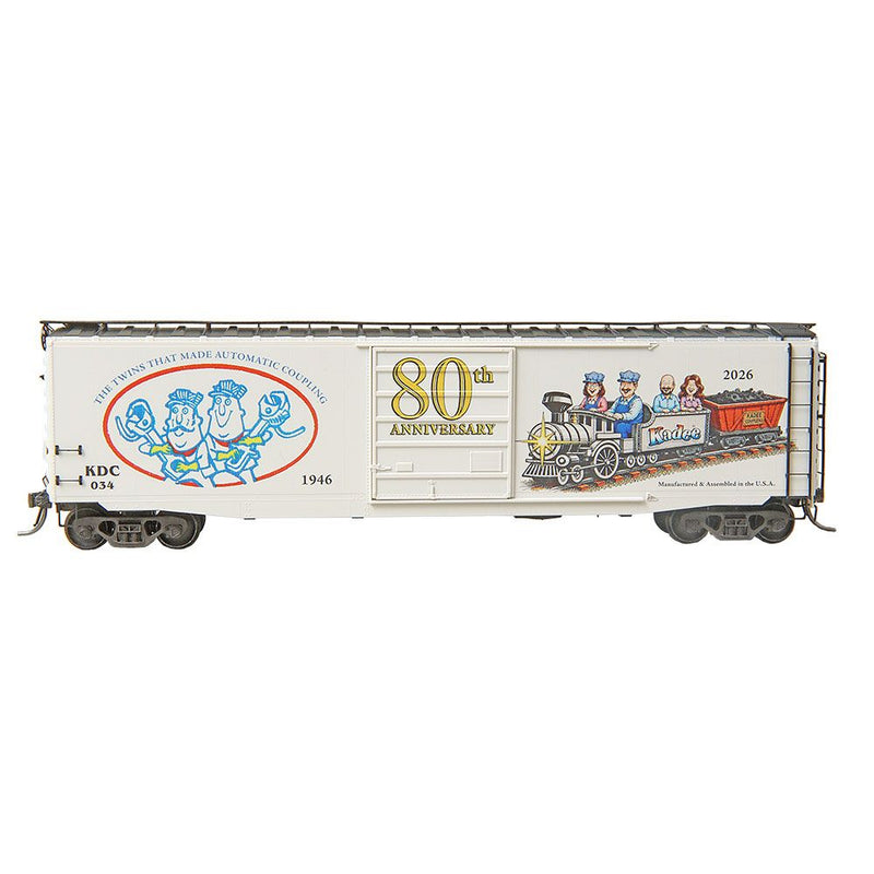 Load image into Gallery viewer, Kadee HO – 50' PS-1 Boxcar – Kadee 2026 80th Anniversary Car (KDC #034)
