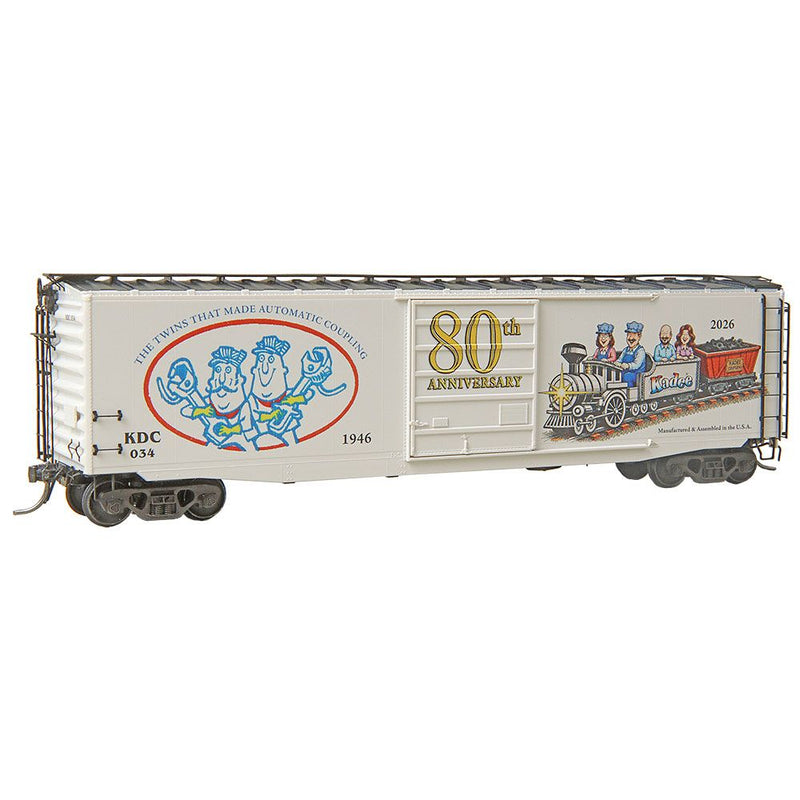 Load image into Gallery viewer, Kadee HO – 50' PS-1 Boxcar – Kadee 2026 80th Anniversary Car (KDC #034)

