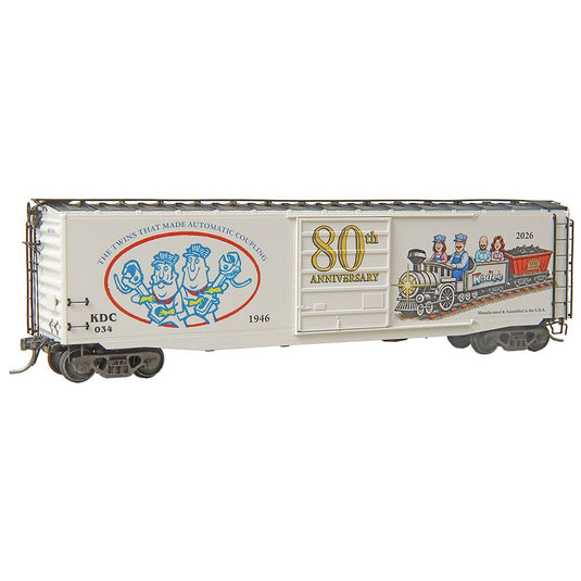 Kadee HO – 50' PS-1 Boxcar – Kadee 2026 80th Anniversary Car (KDC