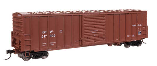 Walthers Mainline HO 50' ACF Exterior Post Dreadnaught End Plate B Boxcar - CN/GTW