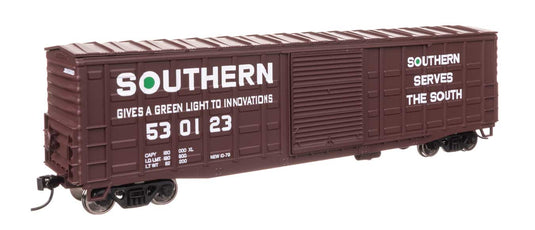 Walthers Mainline HO 50' Waffle Side Boxcar - Southern