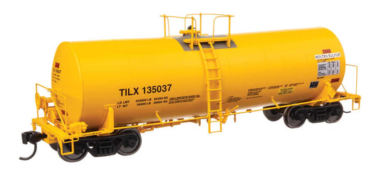 Walthers Proto HO 40' Trinity 14,000-Gallon Molten Sulfur Tank Car - TILX