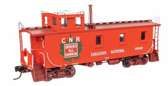 Walthers Proto HO 30' GTW Style Wood Caboose with Offset Coupola - Canadian National