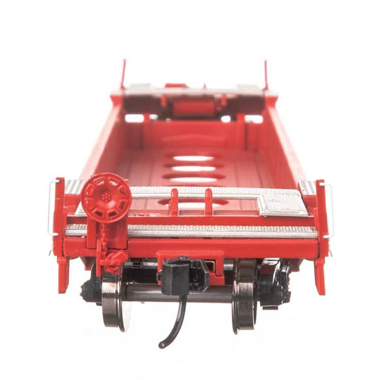 Walthers Proto HO Gunderson Rebuilt All-Purpose 40' Well Car - NOKL (Northwestern Oklahoma Railroad - red)